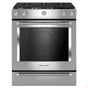 Kitchen Aid - 30 in. Self-Cleaning Convection Slide-In Gas Range - Stainless Steel