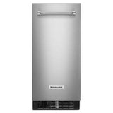 Kitchen Aid - 15'' Articulating Hinge Icemaker With Pump - Stainless Steel