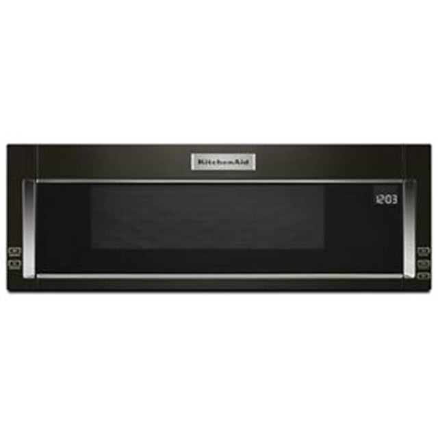 Kitchen Aid - Microwave, Hood, Combination - Black Stainless