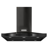 Kitchen Aid - 36 in. Island Mount Hood - Black Stainless