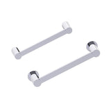 Kartners - PORTO -  9-inch Bathroom Towel Bar-Polished Chrome - Polished Chrome