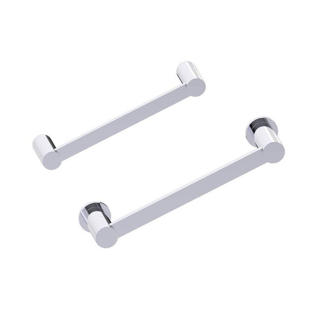 Kartners - PORTO -  9-inch Bathroom Towel Bar-Polished Chrome - Polished Chrome