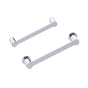 Kartners - PORTO -  9-inch Bathroom Towel Bar-Polished Chrome - Polished Chrome