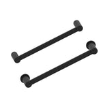 Kartners - PORTO -  12-inch Bathroom Towel Bar-Matte Black - Matte Black