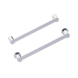 Kartners - PORTO -  12-inch Bathroom Towel Bar-Polished Chrome - Polished Chrome