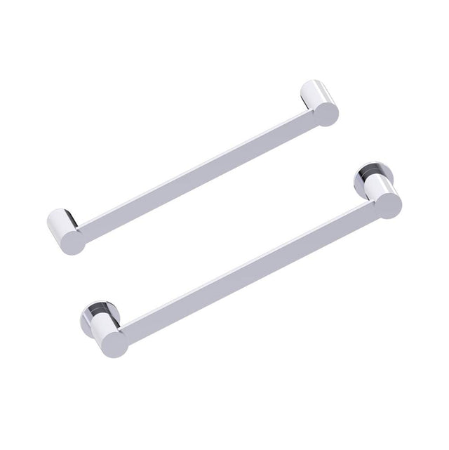 Kartners - PORTO -  12-inch Bathroom Towel Bar-Polished Chrome - Polished Chrome