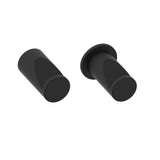 Kartners - PORTO - Robe Hook-Matte Black - Matte Black