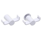 Kartners - PORTO - Double Prong Robe Hook -Polished Chrome - Polished Chrome
