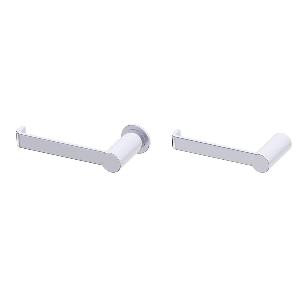 Kartners - PORTO - Toilet Paper Holder (Left)-Polished Chrome - Polished Chrome
