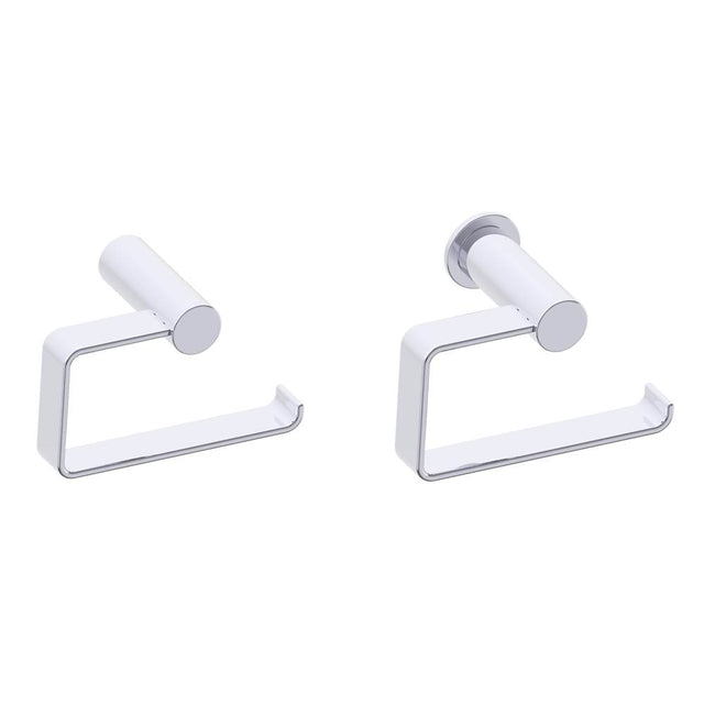 Kartners - PORTO - Drop Toilet Paper Holder-Polished Chrome - Polished Chrome