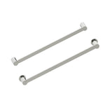 Kartners - PORTO - 18-inch Bathroom Towel Bar -Polished Nickel - Polished Nickel