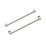 Kartners - PORTO - 18-inch Bathroom Towel Bar -Brushed Nickel - Brushed Nickel