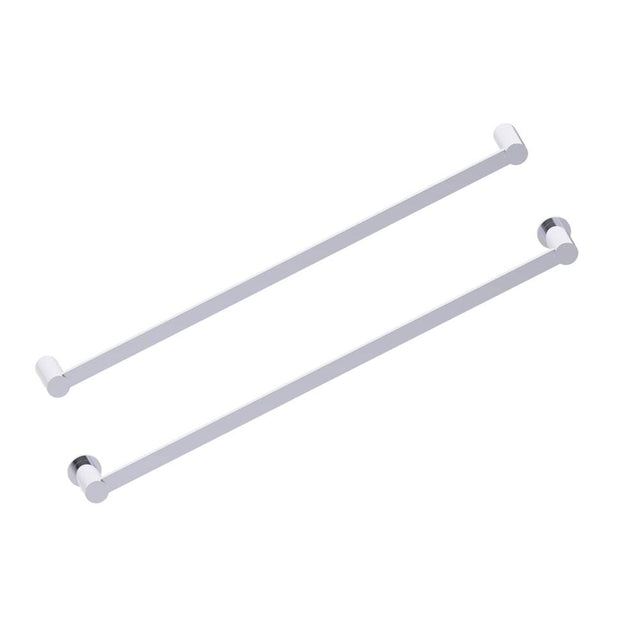 Kartners - PORTO -  24-inch Bathroom Towel Bar-Polished Chrome - Polished Chrome
