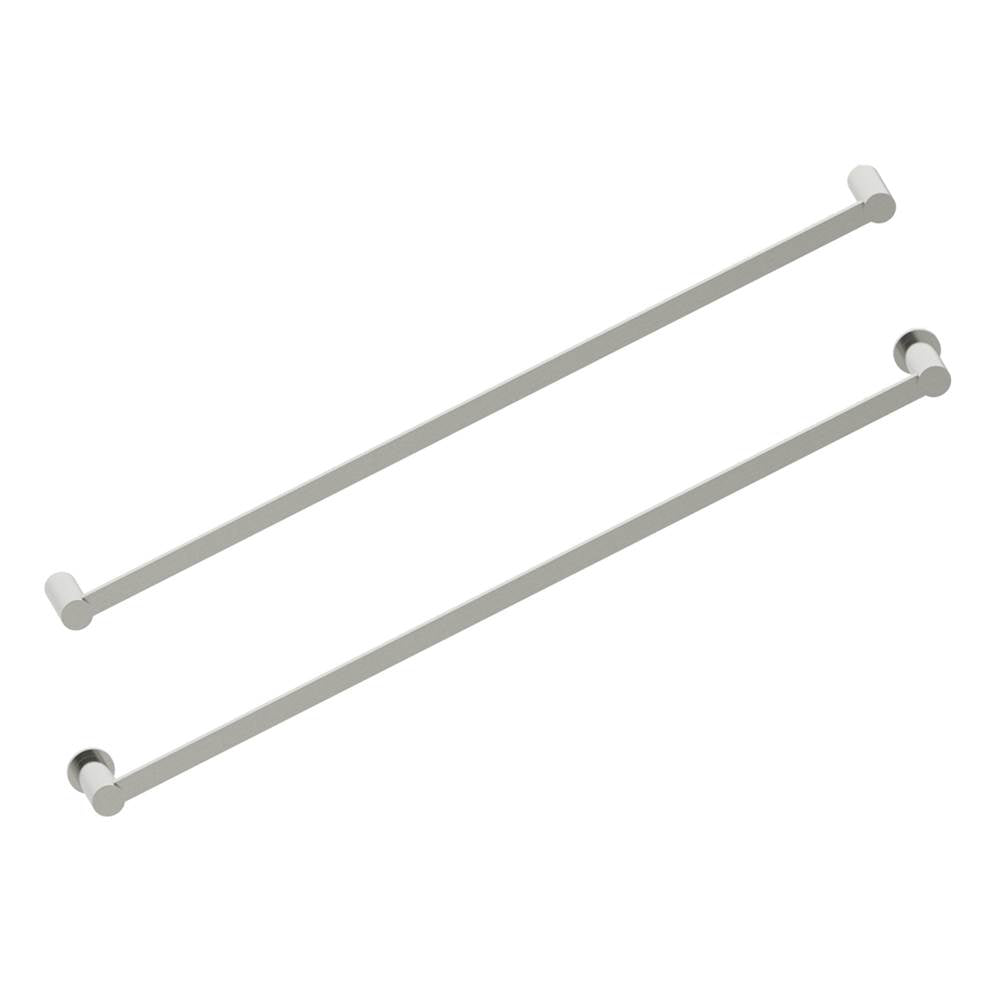 Kartners - PORTO -  30-inch Bathroom Towel Bar-Brushed Nickel - Brushed Nickel
