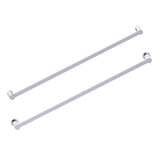 Kartners - PORTO -  30-inch Bathroom Towel Bar-Polished Chrome - Polished Chrome