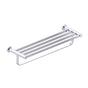 Kartners - PORTO - Towel Shelf with Towel Bar-Polished Chrome - Polished Chrome