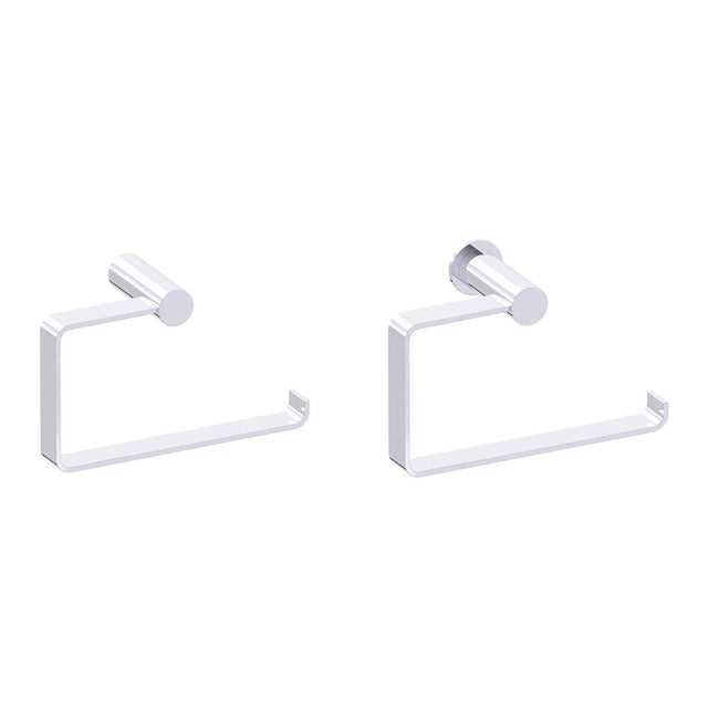 Kartners - PORTO -  Towel Ring-Polished Chrome - Polished Chrome