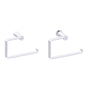 Kartners - PORTO -  Towel Ring-Polished Chrome - Polished Chrome