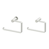 Kartners - PORTO -  Towel Ring (Left)-Brushed Nickel - Brushed Nickel