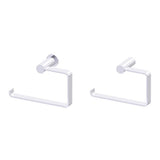 Kartners - PORTO -  Towel Ring (Left)-Polished Chrome - Polished Chrome