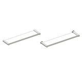 Kartners - PORTO - Glass Shelf-Polished Nickel - Polished Nickel
