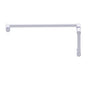 Kartners - PORTO - 6-inch x 18-inch - Offset Shower Door Handles -Polished Chrome - Polished Chrome