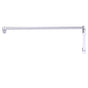 Kartners - PORTO - 6-inch x 24-inch - Offset Shower Door Handles -Polished Chrome - Polished Chrome