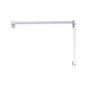 Kartners - PORTO - 12-inch x 18-inch - Offset Shower Door Handles -Polished Chrome - Polished Chrome