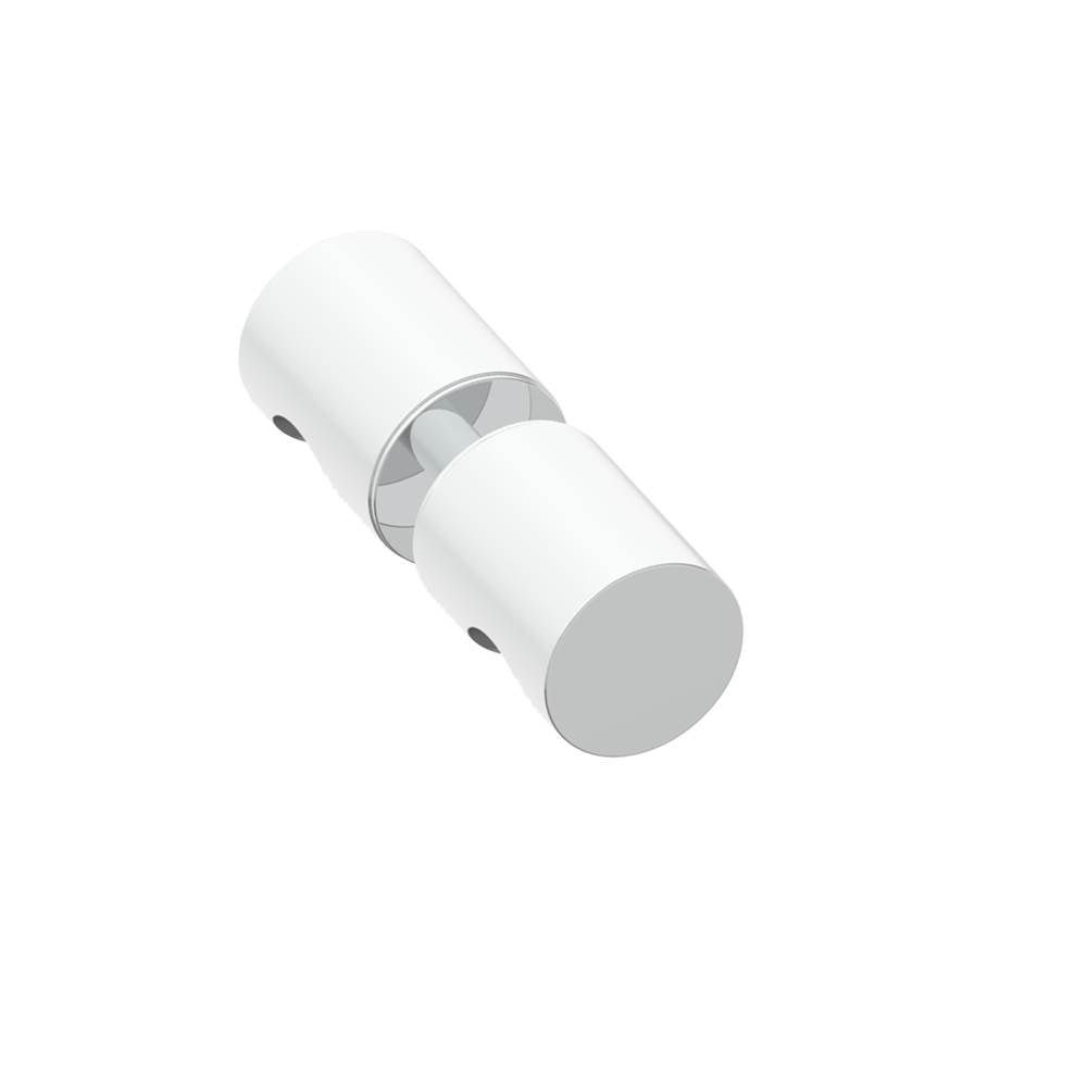 Kartners - PORTO - Double Shower Door Handle-Polished Nickel - Polished Nickel