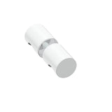 Kartners - PORTO - Double Shower Door Handle-Polished Nickel - Polished Nickel