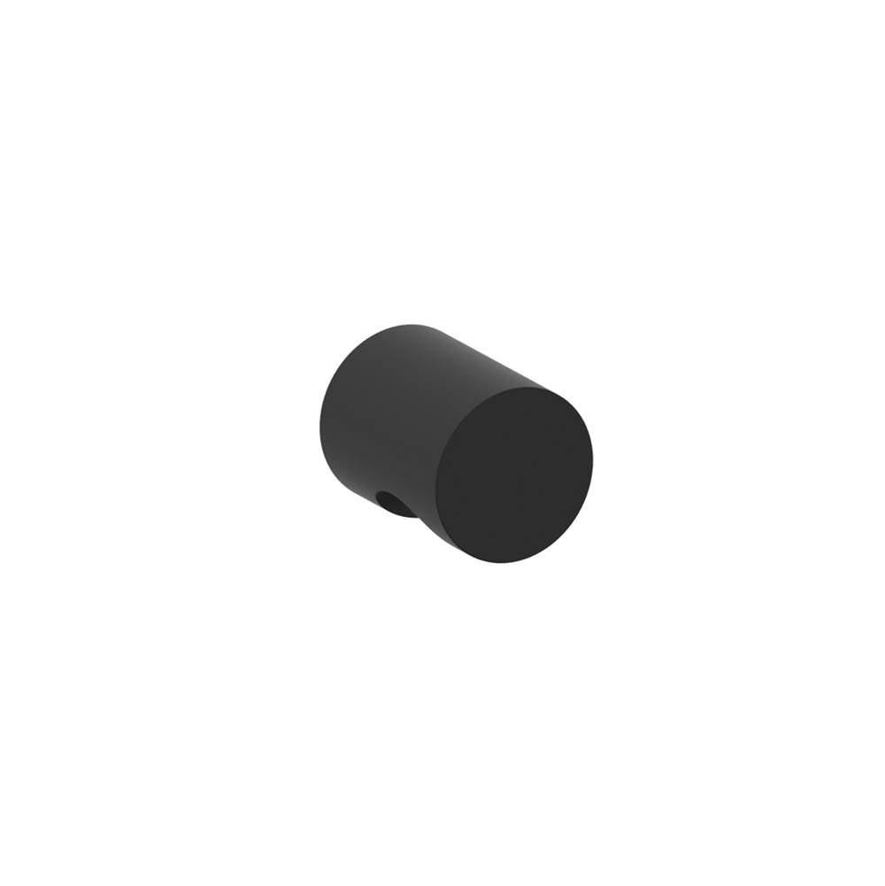 Kartners - PORTO - Single Shower Door Handle -Matte Black - Matte Black
