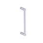 Kartners - PORTO - 12-inch Single Glass Door Handle-Polished Chrome - Polished Chrome