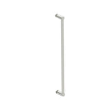 Kartners - PORTO - 24-inch Single Glass Door Handle-Polished Nickel - Polished Nickel