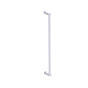 Kartners - PORTO - 24-inch Single Glass Door Handle-Polished Chrome - Polished Chrome