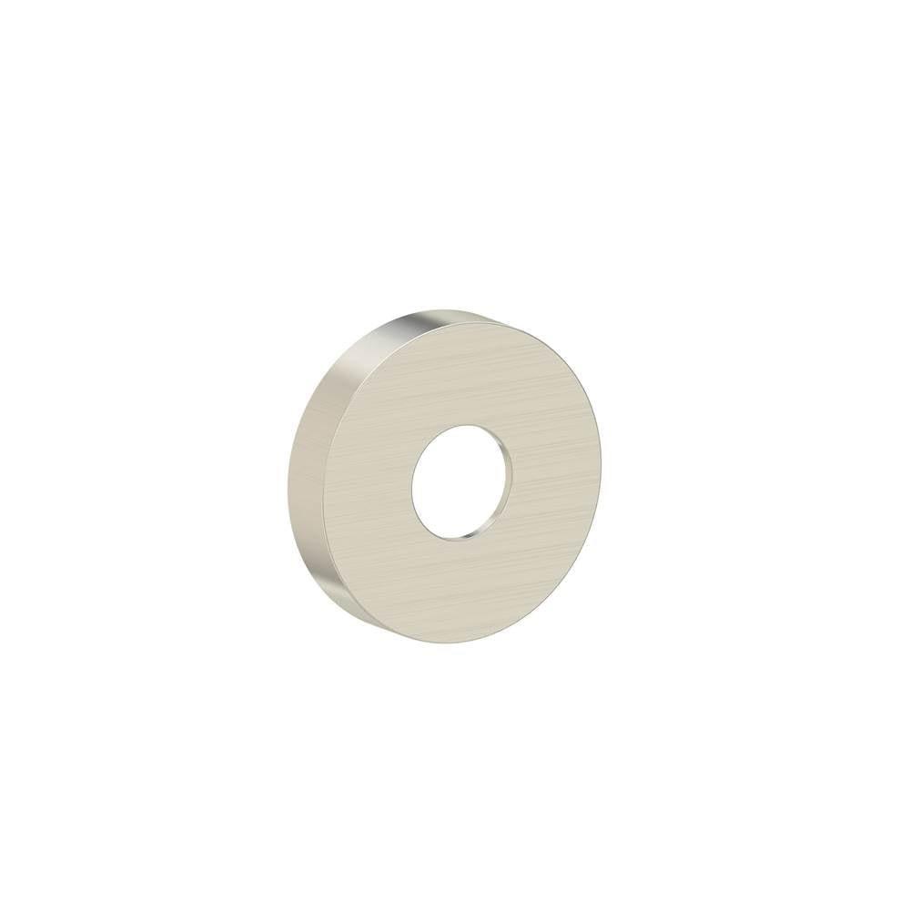 Kartners - PORTO - 48mm Round Large Rosette-Brushed Nickel - Brushed Nickel