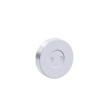 Kartners - PORTO - 40mm Round Small Rosette-Polished Chrome - Polished Chrome