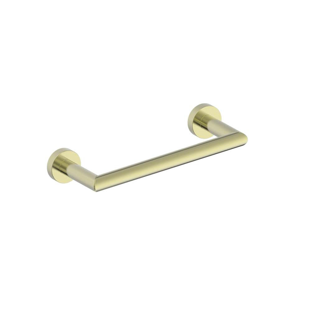 Kartners - OSLO - 9-inch Bathroom Towel Bar-Brushed Brass - Brushed Brass