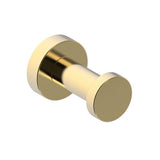 Kartners - OSLO - Single Prong Robe Hook-Brushed Gold - Brushed Gold