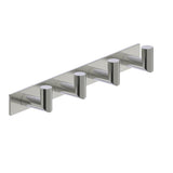 Kartners - OSLO - Quadruple Prong Robe Hook - Deep-Brushed Nickel - Brushed Nickel