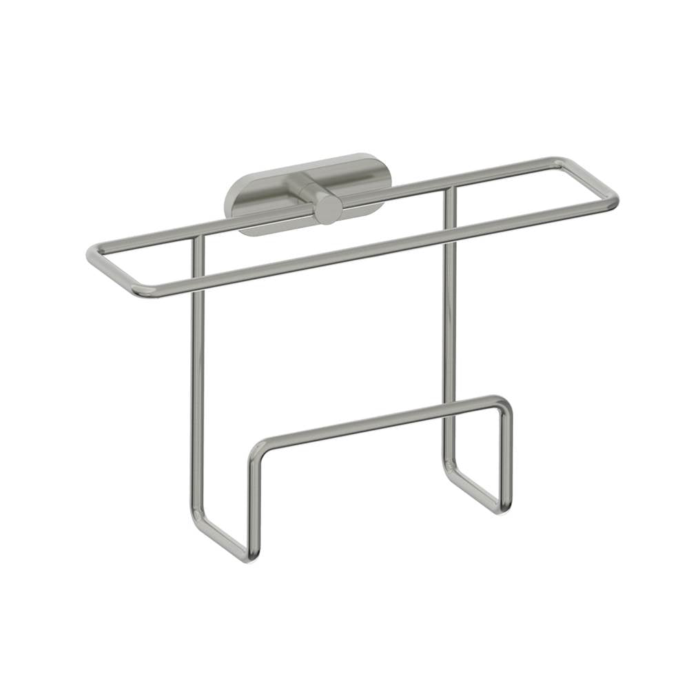 Kartners - OSLO - Magazine Rack-Brushed Nickel - Brushed Nickel