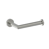 Kartners - OSLO - Single Toilet Paper Holder - Solid Back-Brushed Nickel - Brushed Nickel
