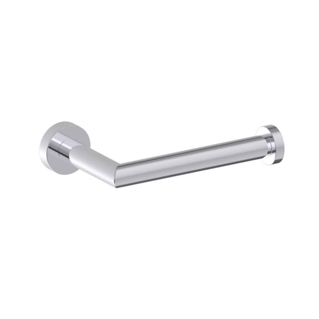 Kartners - OSLO - Single Toilet Paper Holder - Solid Back-Polished Chrome - Polished Chrome