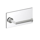 Kartners - OSLO - Single Toilet Paper Holder - Through Glass-Polished Nickel - Polished Nickel