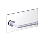 Kartners - OSLO - Single Toilet Paper Holder - Through Glass-Polished Chrome - Polished Chrome