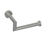 Kartners - OSLO - Single Toilet Paper Holder-Brushed Nickel - Brushed Nickel