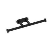 Kartners - OSLO - Double Toilet Paper Holder-Matte Black - Matte Black