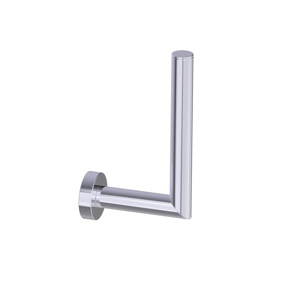 Kartners - OSLO - Spare Bathroom Toilet Paper Holder-Polished Chrome - Polished Chrome