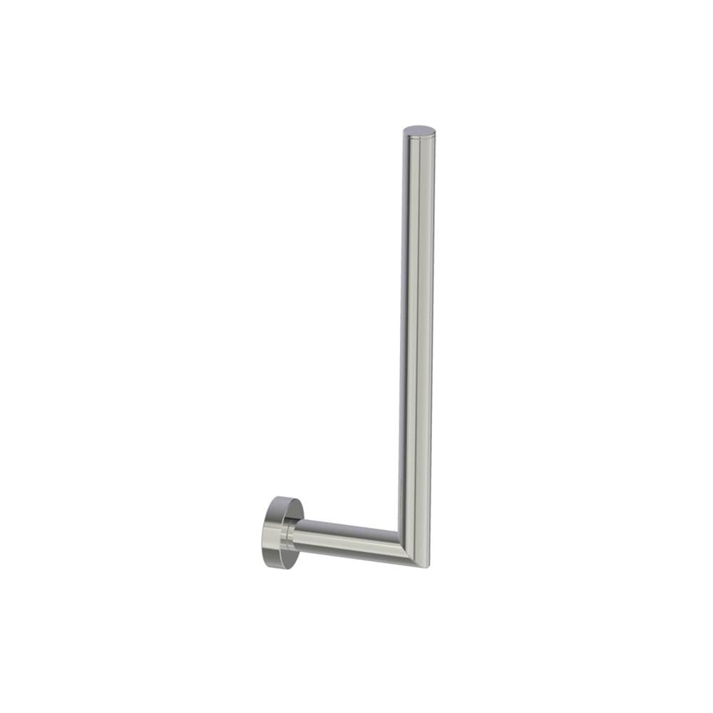 Kartners - OSLO - Spare Bathroom Toilet Paper Holder-Polished Nickel - Polished Nickel