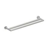 Kartners - OSLO - 18-inch Double Bathroom Towel Bar-Brushed Nickel - Brushed Nickel