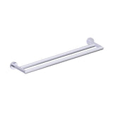 Kartners - OSLO - 18-inch Double Bathroom Towel Bar-Polished Chrome - Polished Chrome